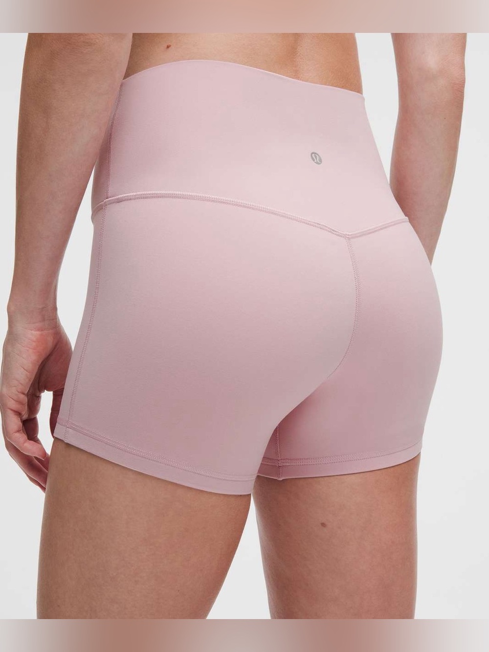 Lululemon Align High-Rise Short 4" Pink Haze - Picture 2 of 8
